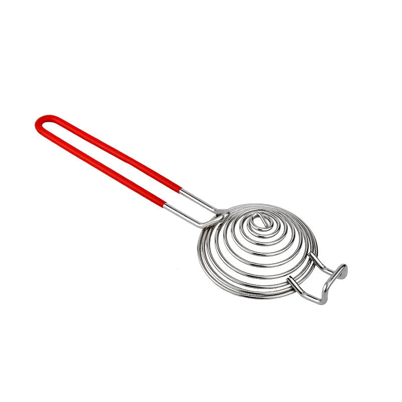 LMETJMA Egg Separator Long Handle Egg White Separator Food Grade Stainless Steel