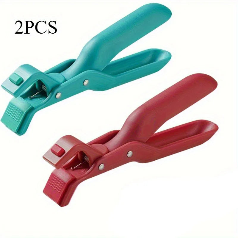2/1Pcs Anti-Scald Clips Hot Dish Plate Gripper Kitchen Non-slip Bowls Clamp Holder