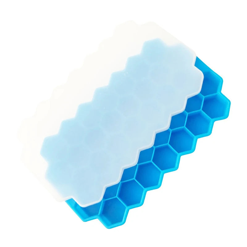 37 Grids Silicone Meatball Mold With Lid Honeycomb Rice Ball Maker Fish Balls Beef