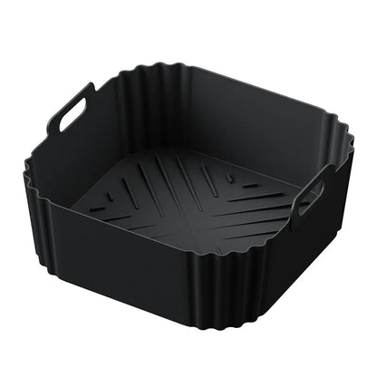 Silicone Air Fryer Liners Non-Stick Basket Reusable for Ninja AF181 AF180 AF141 AF140 Compatible