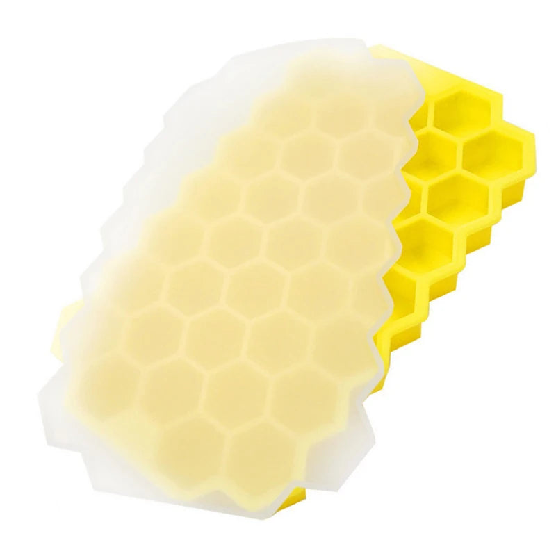 37 Grids Silicone Meatball Mold With Lid Honeycomb Rice Ball Maker Fish Balls Beef