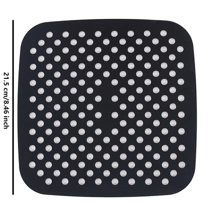 Reusable Silicone Air Fryer Mat Kitchen Non-stick Baking Pad Baking Inner Liner Cooking Bake