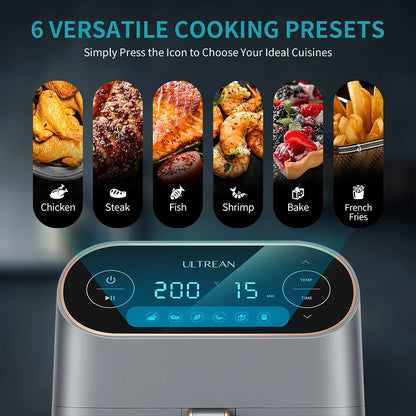 ULTREAN 8.5L Air Fryer Electric Hot fryer Oven Oilless Cooker 1750W