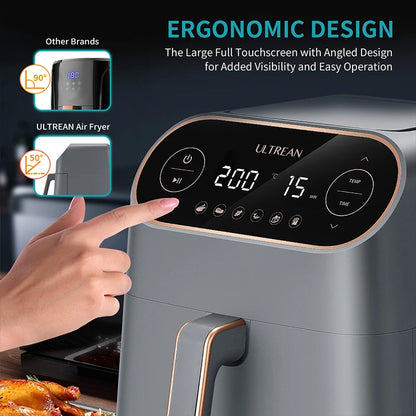 ULTREAN 8.5L Air Fryer Electric Hot fryer Oven Oilless Cooker 1750W