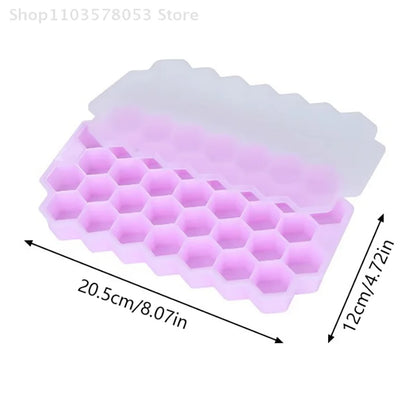 37 Grids Silicone Meatball Mold With Lid Honeycomb Rice Ball Maker Fish Balls Beef